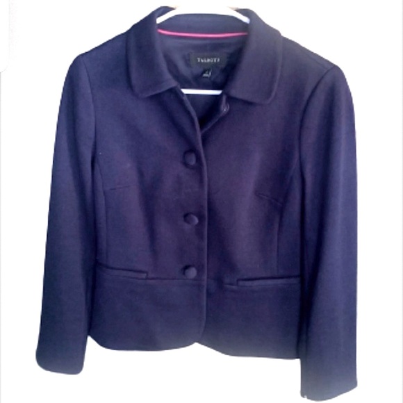 Talbots Jackets & Blazers - NWT Talbots Women’s Blazer Jacket Navy Blue Modal 2